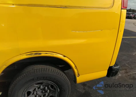 2014 Chevrolet Express 2500 Work Van из США, поврежденный, VIN 1GCWGFCA1E1200528